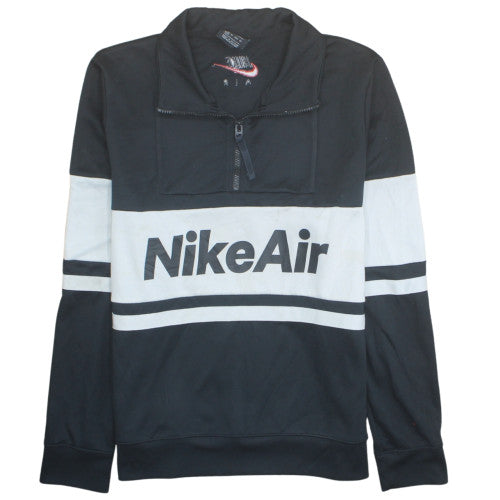Nike Men's Black XS 1/2 Zip Nike Air Sweatshirt