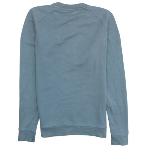 adidas Men's Grey Pullover Sweatshirt S Regular Fit Crew Neck