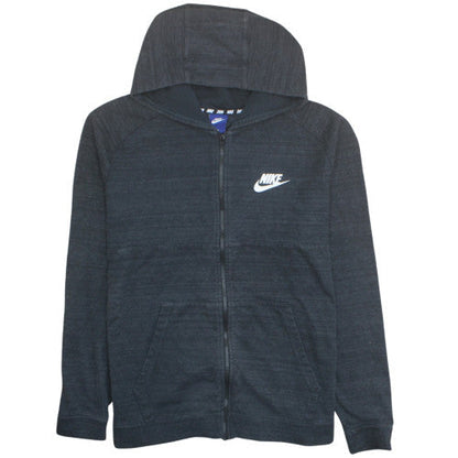 Nike Men's Black XL Full Zip Hooded Sweatshirt Hoodie