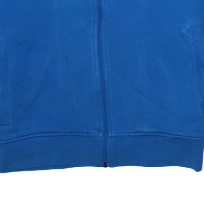 Lacoste Sport Boys Blue Full Zip Hoodie Size Small Cotton Blend