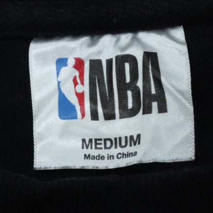 NBA Brooklyn Nets Men's Black Sweatshirt Medium Embroidered Pullover