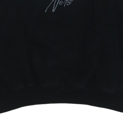 NBA Brooklyn Nets Men's Black Sweatshirt Medium Embroidered Pullover