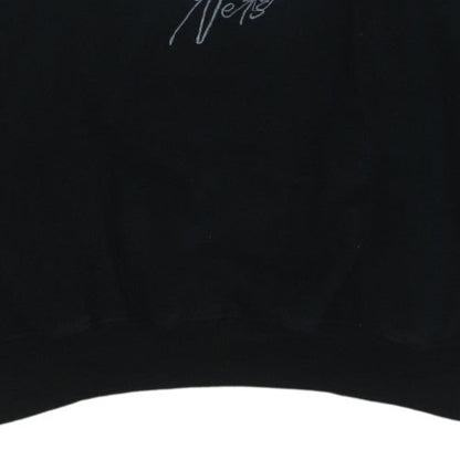 NBA Brooklyn Nets Men's Black Sweatshirt Medium Embroidered Pullover