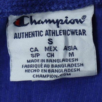 Champion Mens Blue Kansas Jayhawks Pullover Sweatshirt Size S