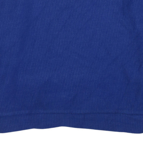 Champion Mens Blue Kansas Jayhawks Pullover Sweatshirt Size S