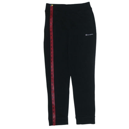 Champion Boys Black Sweatpants L (11-12 Years) Fleece Active Trousers