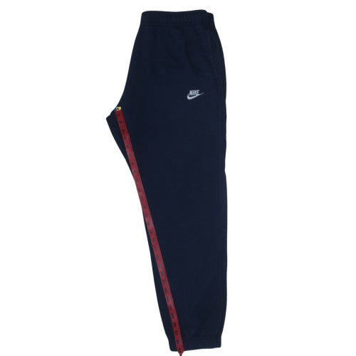 Nike Men's Blue Fleece Sweatpants XL Regular Fit Activewear
