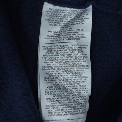 Nike Men's Blue Fleece Sweatpants XL Regular Fit Activewear