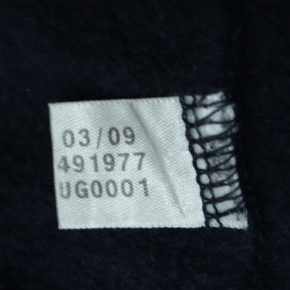 Adidas Men's Blue Pullover Hoodie L Graphic ND Logo Sportswear