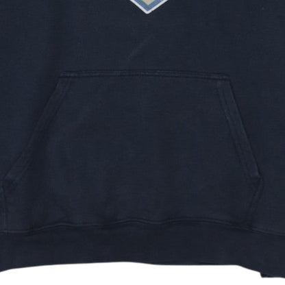 Adidas Men's Blue Pullover Hoodie L Graphic ND Logo Sportswear