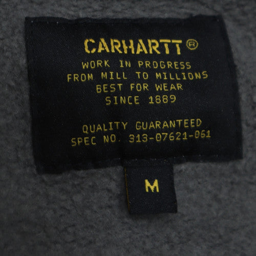 Carhartt Men Grey Sefton Sweatshirt M Crew Neck Cotton Blend