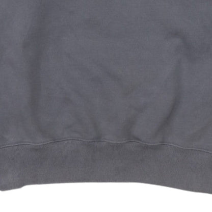 Carhartt Men Grey Sefton Sweatshirt M Crew Neck Cotton Blend