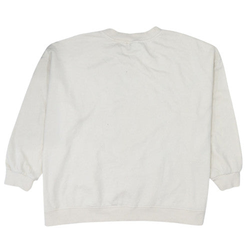 Rolling Stones Mens Beige Graphic Print Crew Neck Sweatshirt Size 20