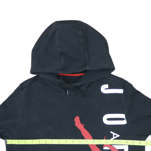 Jordan Men's Black Pullover Hoodie L Graphic Logo Sportswear