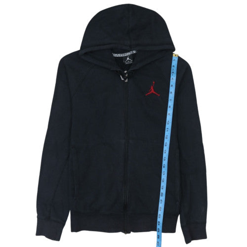 Nike Jordan Men's Black Full Zip Hoodie Size S Sports Fleece