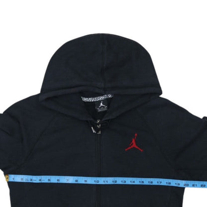 Nike Jordan Men's Black Full Zip Hoodie Size S Sports Fleece