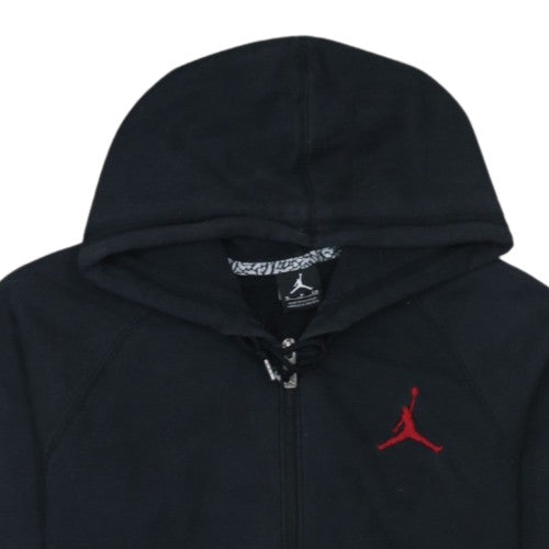 Nike Jordan Men's Black Full Zip Hoodie Size S Sports Fleece