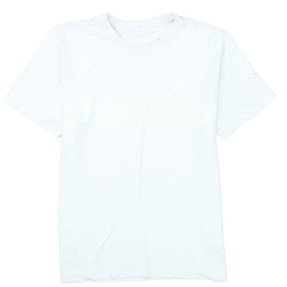 Nike Men’s White Cotton Crew Neck Short Sleeve T-Shirt Size M