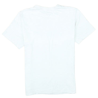 Nike Men’s White Cotton Crew Neck Short Sleeve T-Shirt Size M