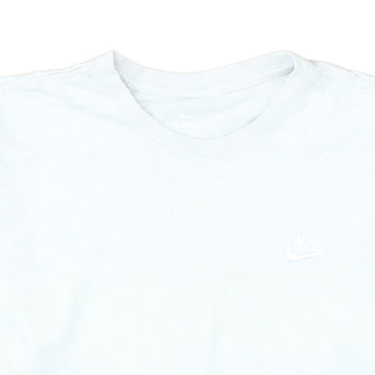 Nike Men’s White Cotton Crew Neck Short Sleeve T-Shirt Size M