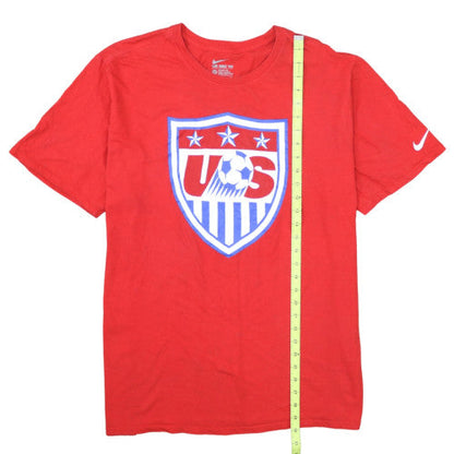 Nike Men's Red USA Soccer Graphic Athletic T-Shirt XXL