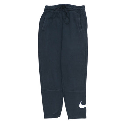 Nike Men's Black Jogger Trousers M Regular Fit Cotton Blend Activewear