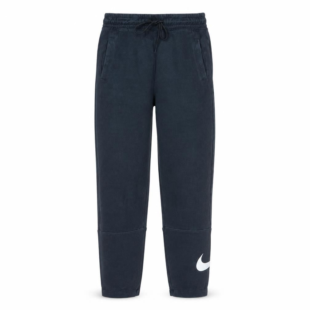 Nike Men's Black Jogger Trousers M Regular Fit Cotton Blend Activewear