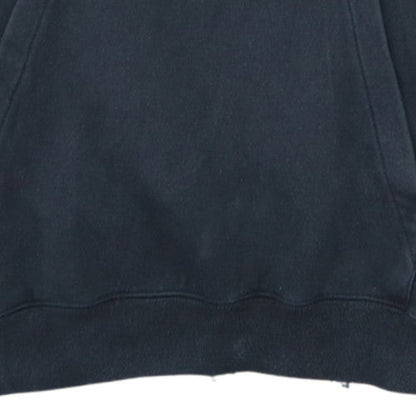 Champion Men's Black 1/2 Zip Hoodie Medium Fleece Sweatshirt