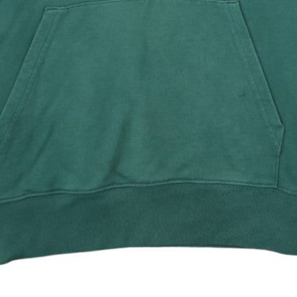 Carhartt Mens Green Pullover Hoodie M College Logo Sweatshirt