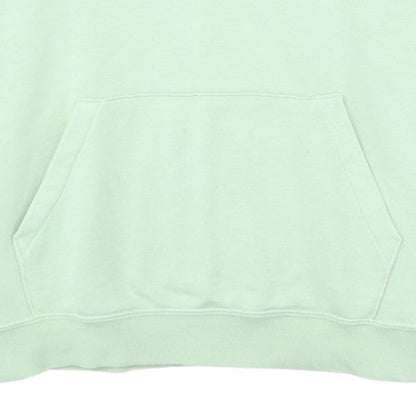 Nike Men's Green Pullover Hoodie L Logo Fleece Sweatshirt