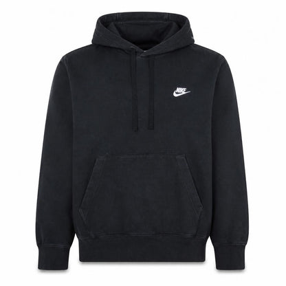 Nike Men's Black Pullover Hoodie Medium Fleece Cotton Sweatshirt