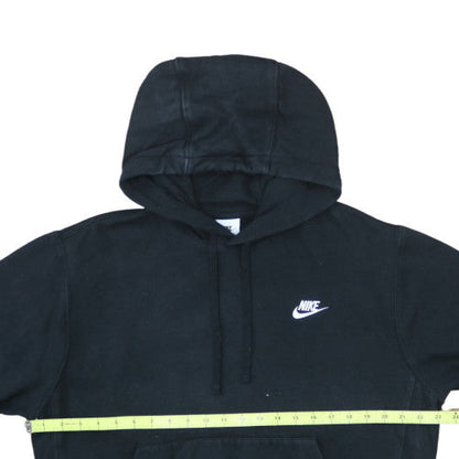 Nike Men's Black Pullover Hoodie Medium Fleece Cotton Sweatshirt