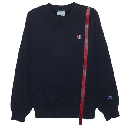 Champion Men's Black Reverse Weave Pullover Sweatshirt M