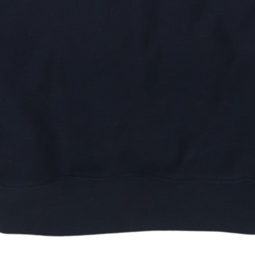 Champion Men's Black Reverse Weave Pullover Sweatshirt M