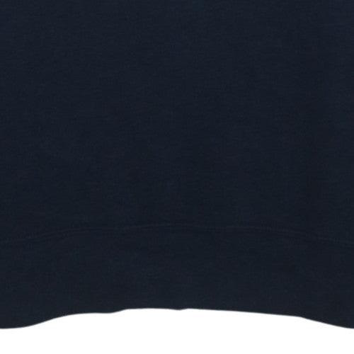 Polo Ralph Lauren Men's Blue Henley Sweatshirt M Classic Fleece