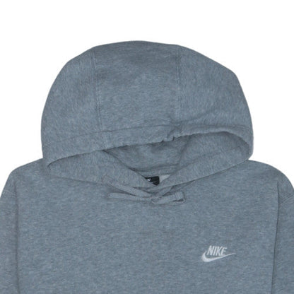 Nike Men's Grey Pullover Hoodie Size S Regular Fit Sports Fleece