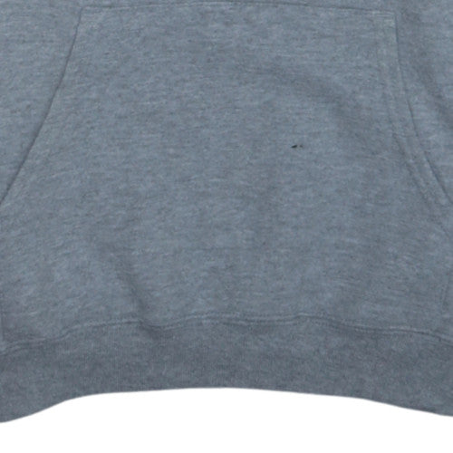 Champion Men's Grey Pullover Hoodie S University College Sports Style