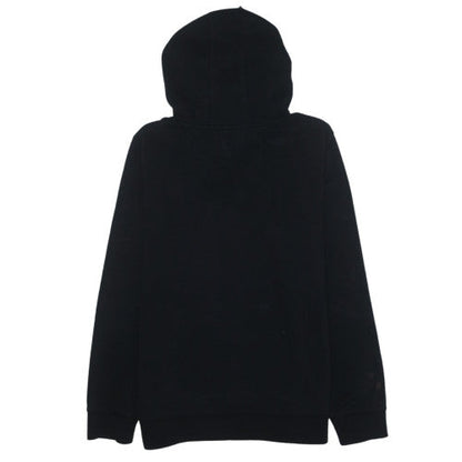 Champion Mens Black XL Pullover Hoodie Graphic Logo Sweatshirt