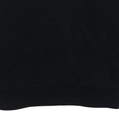 Champion Mens Black XL Pullover Hoodie Graphic Logo Sweatshirt