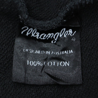 Wrangler Men's Black Small Graphic Retro Cotton Sweatshirt