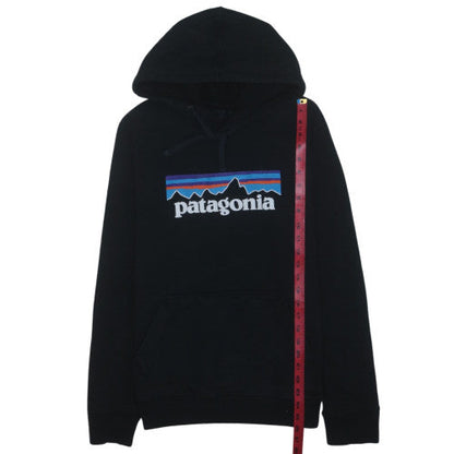 Patagonia Men’s Black Pullover Hoodie Regular Fit M Outdoor Fleece