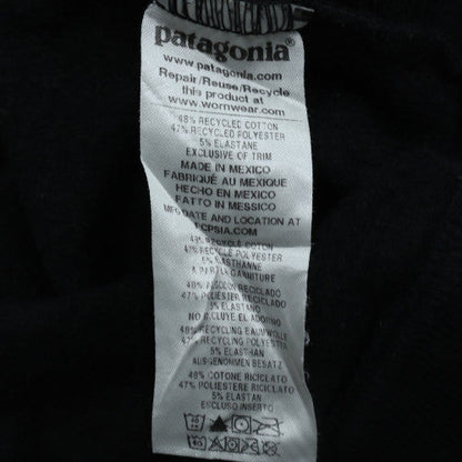 Patagonia Men’s Black Pullover Hoodie Regular Fit M Outdoor Fleece