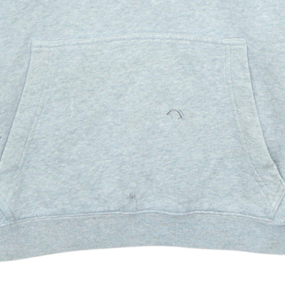 Nike Men’s Grey Pullover Hoodie S Regular Fit Fleece Logo Sportswear