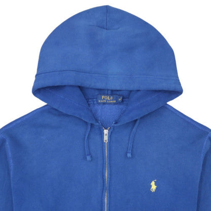 Polo Ralph Lauren Men's Blue Full Zip Hoodie Size M