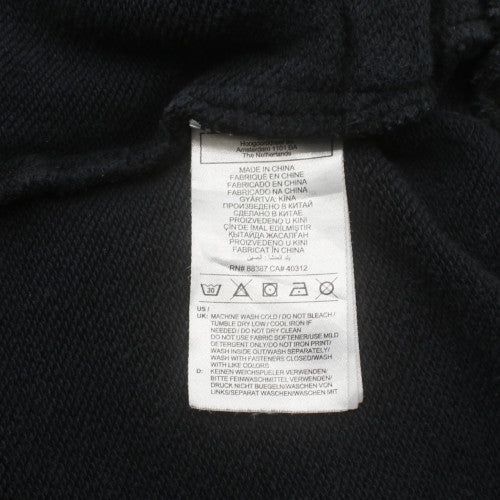 Adidas Men's Black XL Full Zip Hoodie Sweatshirt with Hood