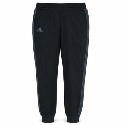 Kappa Men's Black XL Jogger Trousers with Side Stripe
