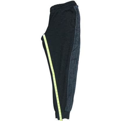 Kappa Men's Black XL Jogger Trousers with Side Stripe