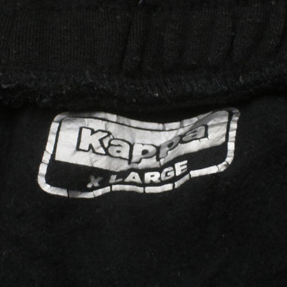 Kappa Men's Black XL Jogger Trousers with Side Stripe