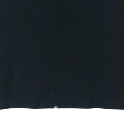 Nike Womens Black Full Zip Sweatshirt L 12-14 Polyester Sportswear