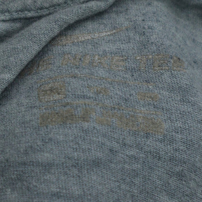 Nike Men's Grey Crew Neck Cotton Short Sleeve T-Shirt Size XS